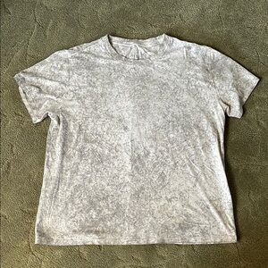 Gray Marble Print Tee